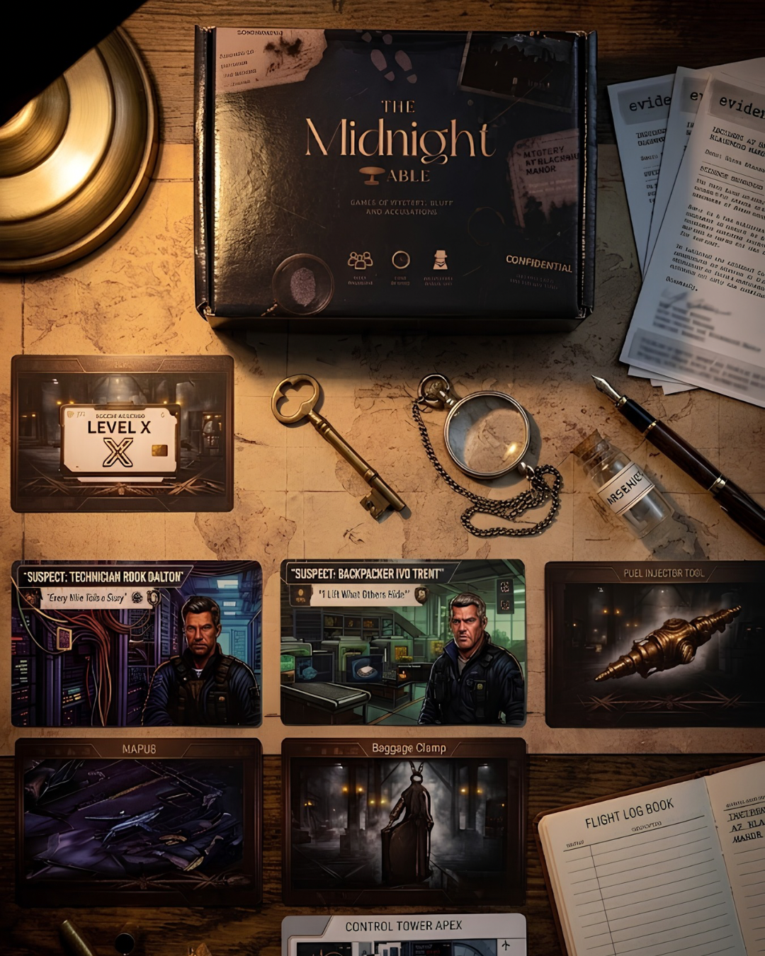 The Midnight Table mystery game